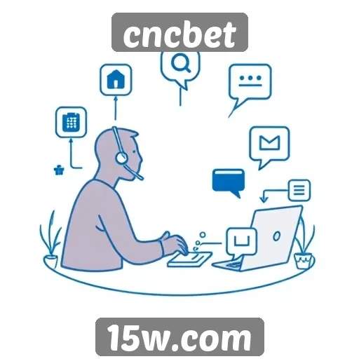 Recursos de atendimento ao cliente no CNCBet